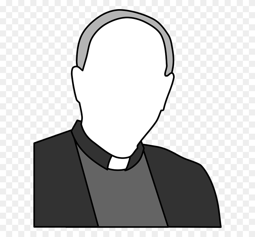 620x720 Ex Obispo Francés Acusado De No Informar Sobre Pedofilia - Clipart De Oreja En Blanco Y Negro