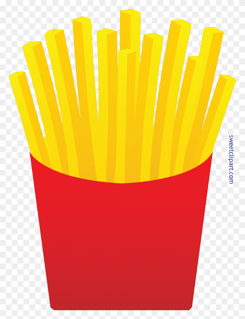 3762x4968 French Fries Clip Art - Pocket Knife Clipart