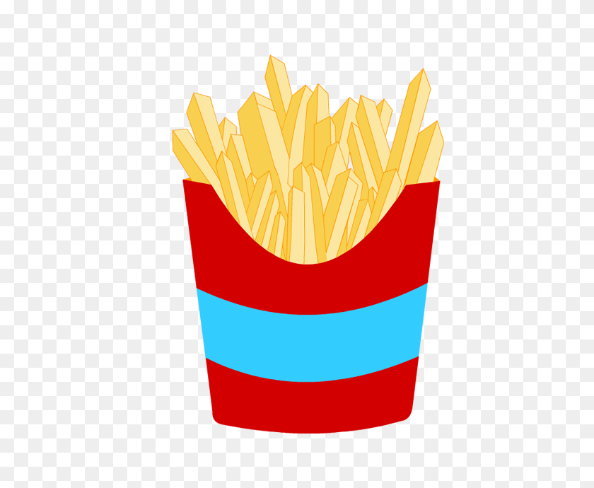 600x630 French Fries Clipart Fatty Food - Food Clipart Transparent