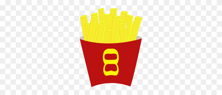 237x299 French Fries Clipart Fried Potato - Popcorn Chicken Clipart