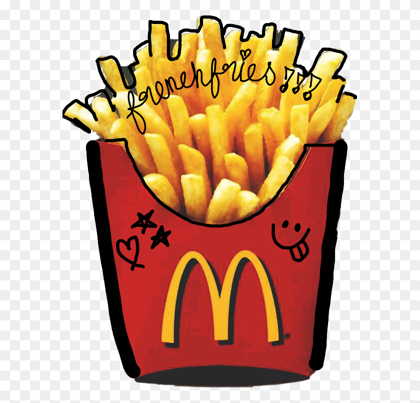 589x745 French Fries Clipart Mcdonald's French Fries Hamburger Mcdonalds - Mcdonalds PNG