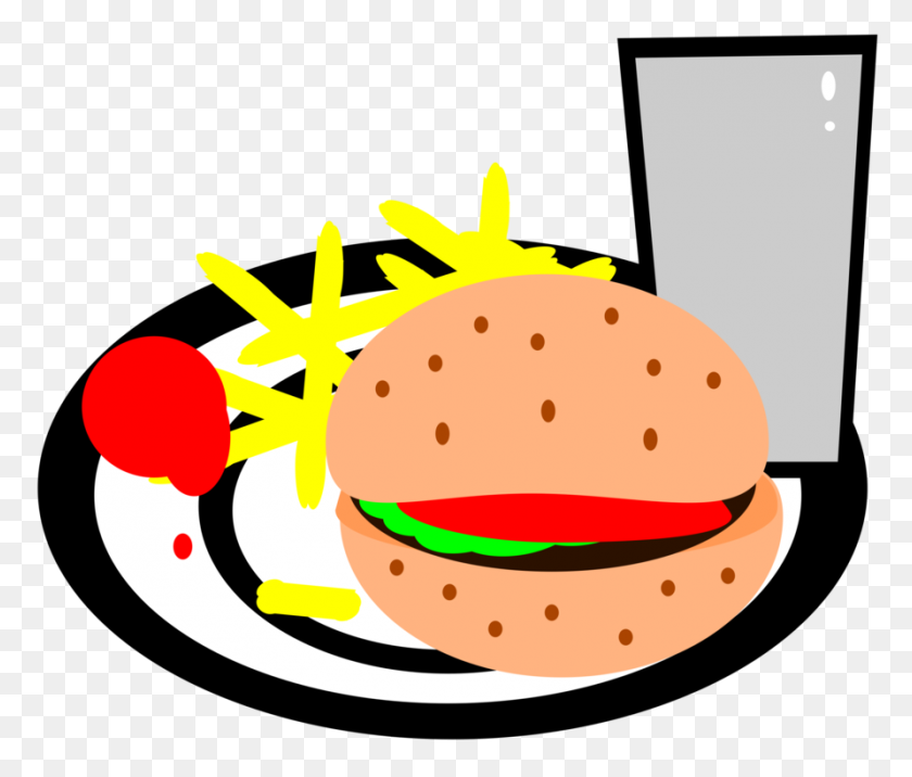 891x750 French Fries Hamburger Hot Dog Fast Food Fizzy Drinks Free - No Food Or Drink Clipart
