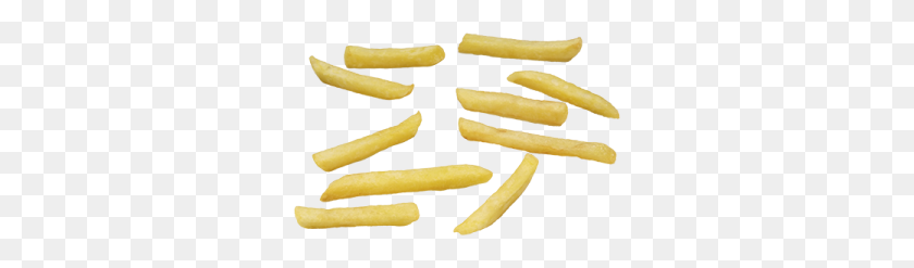 300x187 French Fries Straight Cut - French Fries PNG