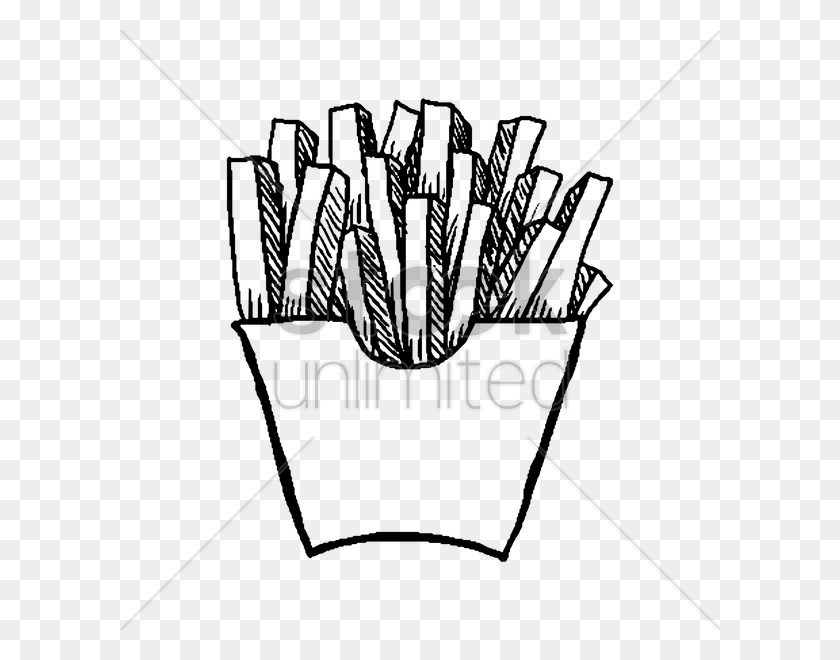 600x600 French Fries Vector Image - Fries PNG