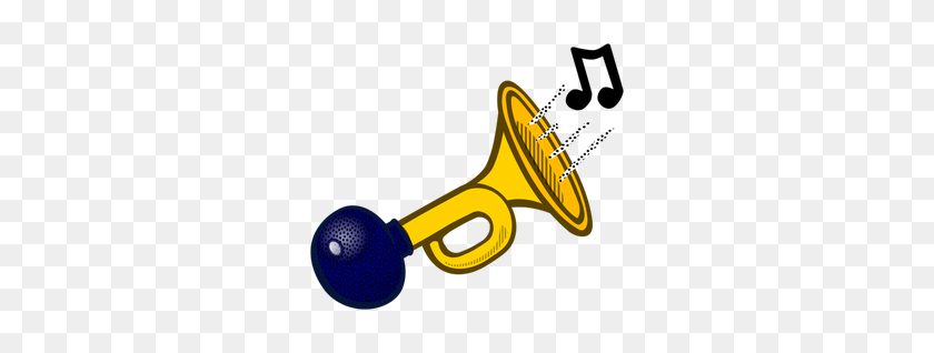 300x258 French Horn Clipart Free - French Horn Clipart