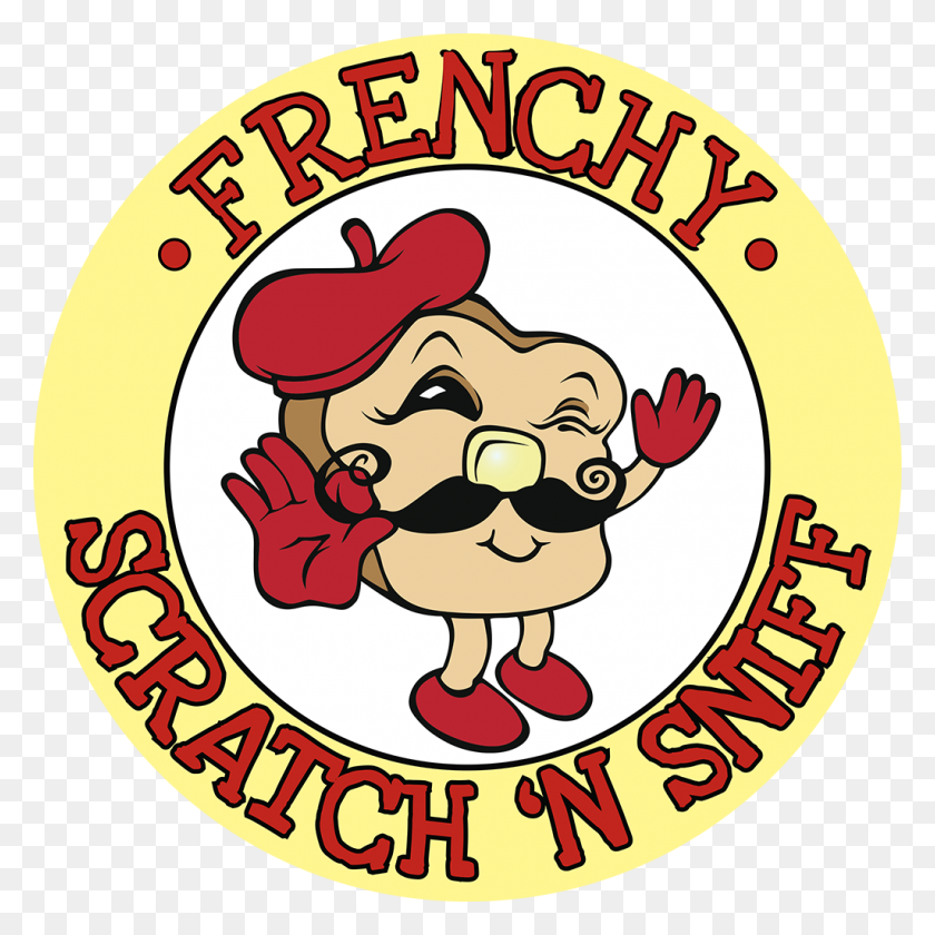 1024x1024 French Toast Whiffer Stickers Scratch Sniff Stickers - Sniff Clipart