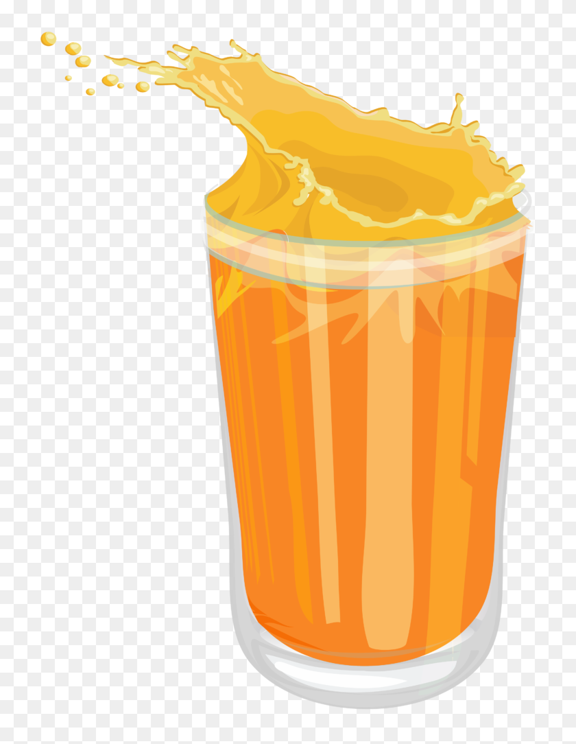 749x1024 Fresh Orange Juice Png Clipart Juices Winging - Fruit Punch Clipart