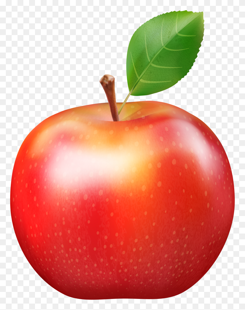 6223x8000 Fresh Red Apple Png Clip Art - Red Apple Clipart