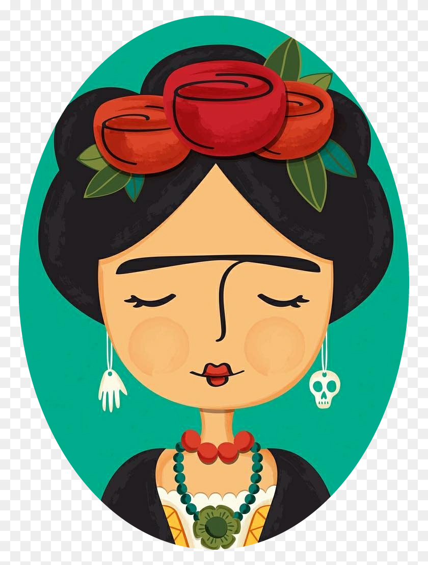 767x1047 Frida Kahlo - Frida Kahlo Clipart