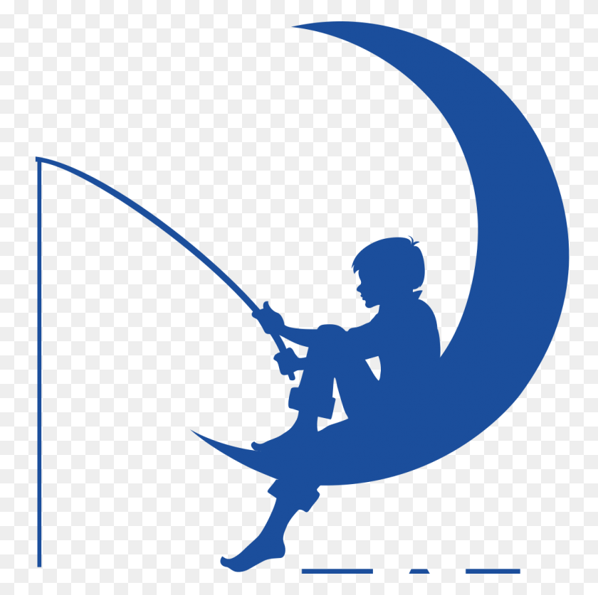 1058x1054 Friday Cake Sale Breast Cancer Tattoos, Moon And Boys - Fishing Pole PNG