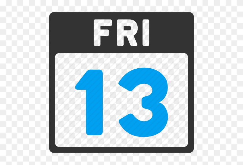 512x512 Friday, Day, Appointment, Calendar, Date, Poster, Thirteen - Friday The 13th Logo PNG
