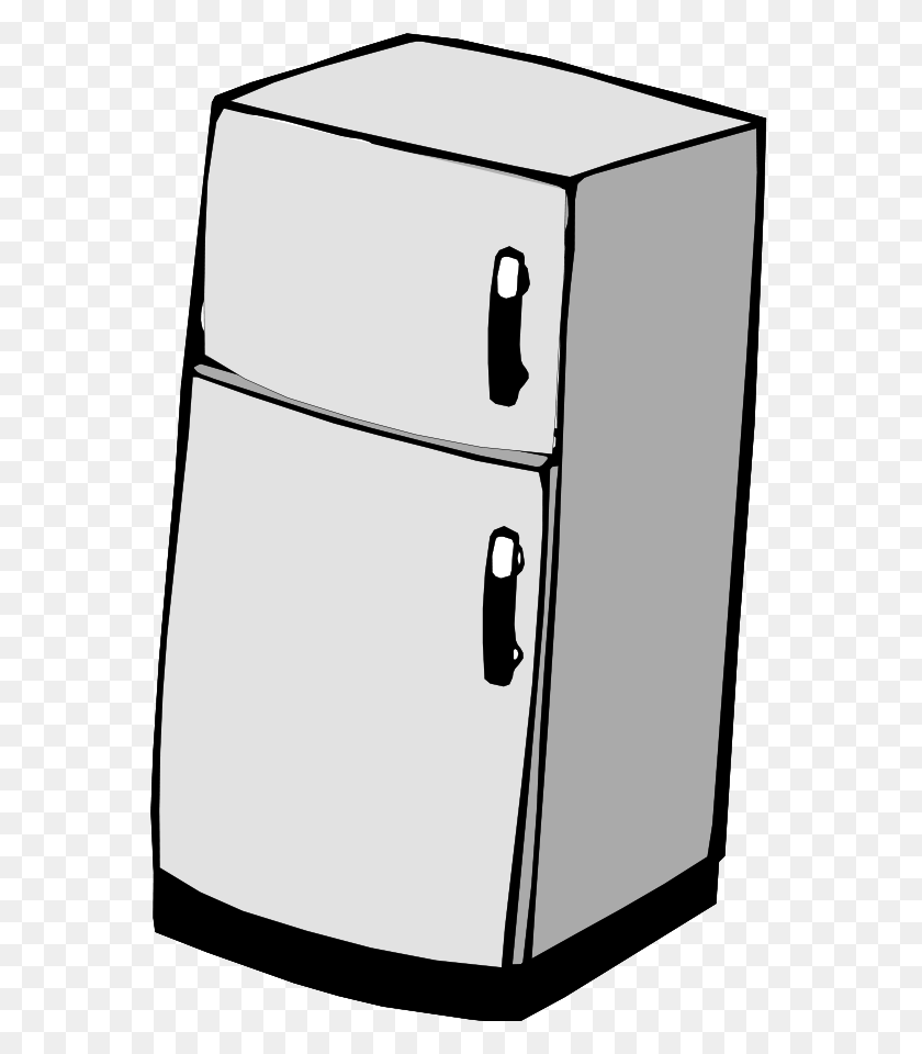 566x900 Холодильник Клипарт - Холодильник Клипарт