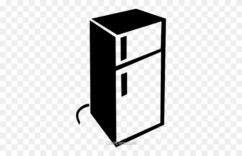 312x480 Холодильник Роялти Бесплатно Векторные Иллюстрации - Холодильник Клипарт