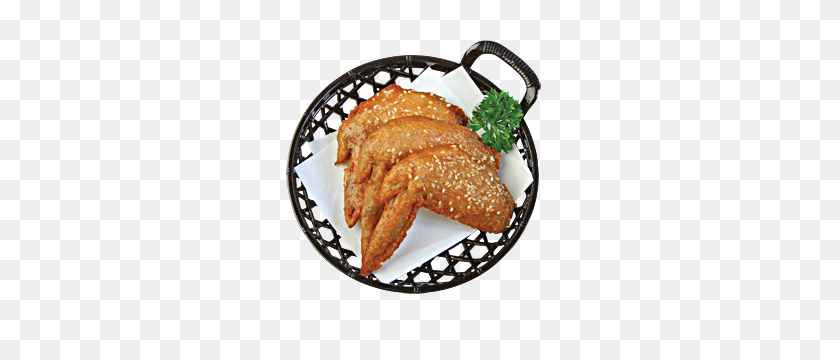 316x300 Fried Chicken Wings Genki Sushi - Chicken Wings PNG