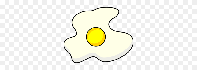 298x240 Fried Egg Clip Art - Fried Egg Clipart
