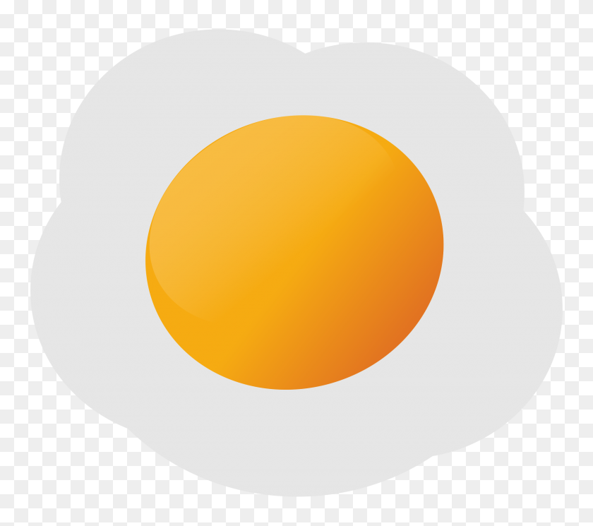 2400x2109 Fried Egg Vector Clipart Image - Omelette Clipart