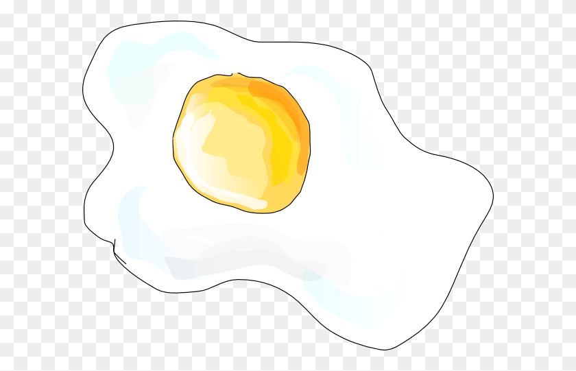 600x481 Жареные Яйца Картинки - Жареная Рыба Клипарт