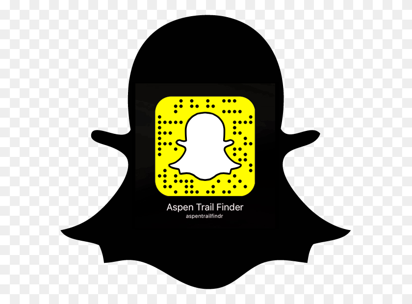 593x560 Friend Aspentrailfindr On Snapchat - Snapchat PNG Logo
