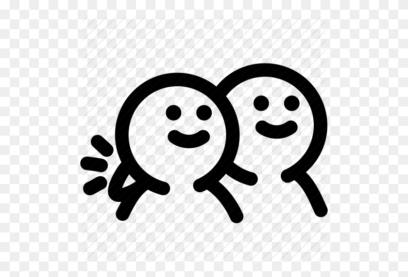 512x512 Friend, Friends, Happy, Hug, Human, Man, Shoulder Icon - Friends Icon PNG