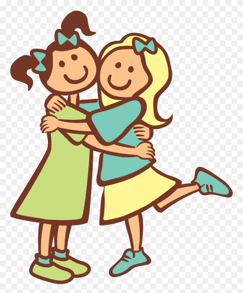 983x1200 Friends Clipart - Good And Bad Clipart
