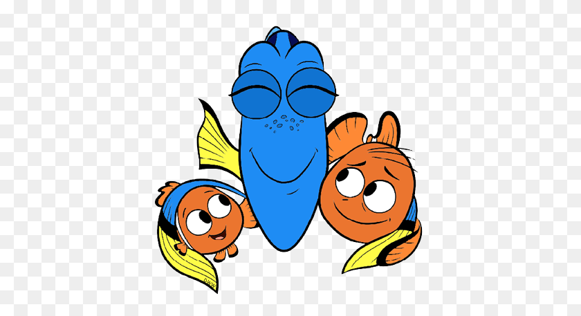 400x397 Imágenes Prediseñadas De Amigos Buscando A Nemo - Imágenes Prediseñadas De Amigos