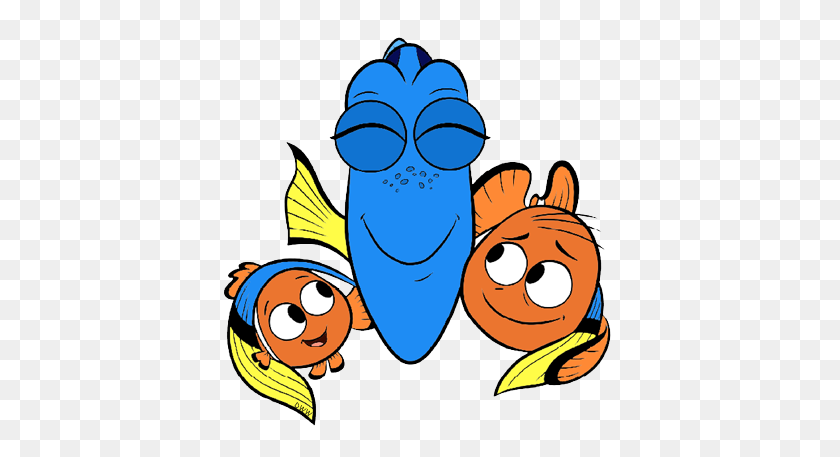 400x397 Friends Clipart Finding Nemo - Friends Clipart Images