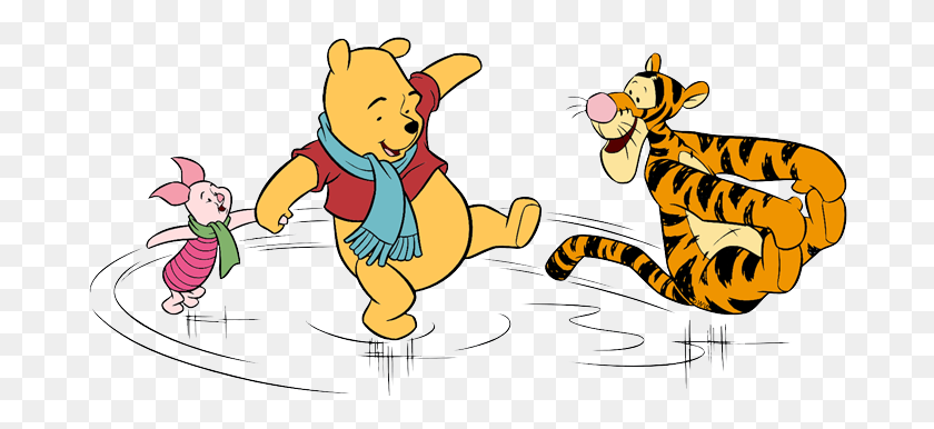 686x326 Friends Clipart Winnie Character Disney Pictures - Classic Winnie The Pooh Clipart