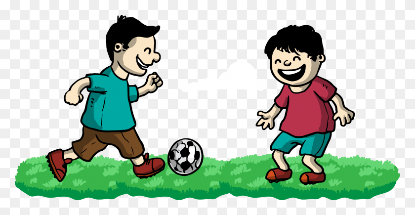 2501x1203 Friends Playing Clipart Clip Art Images - Outdoor Games Clipart