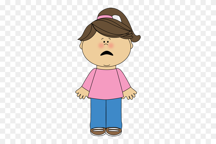 254x500 Frightened Person Cliparts - Hungry Person Clipart