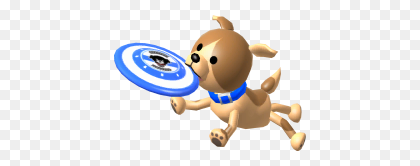 384x272 Frisbee Dog - Wii Bowling Clipart