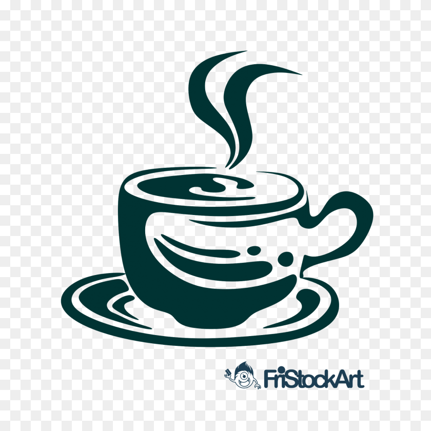 1600x1600 Fristockart Vector For Free Coffee Cup Vector - Taza De Café Vector Png