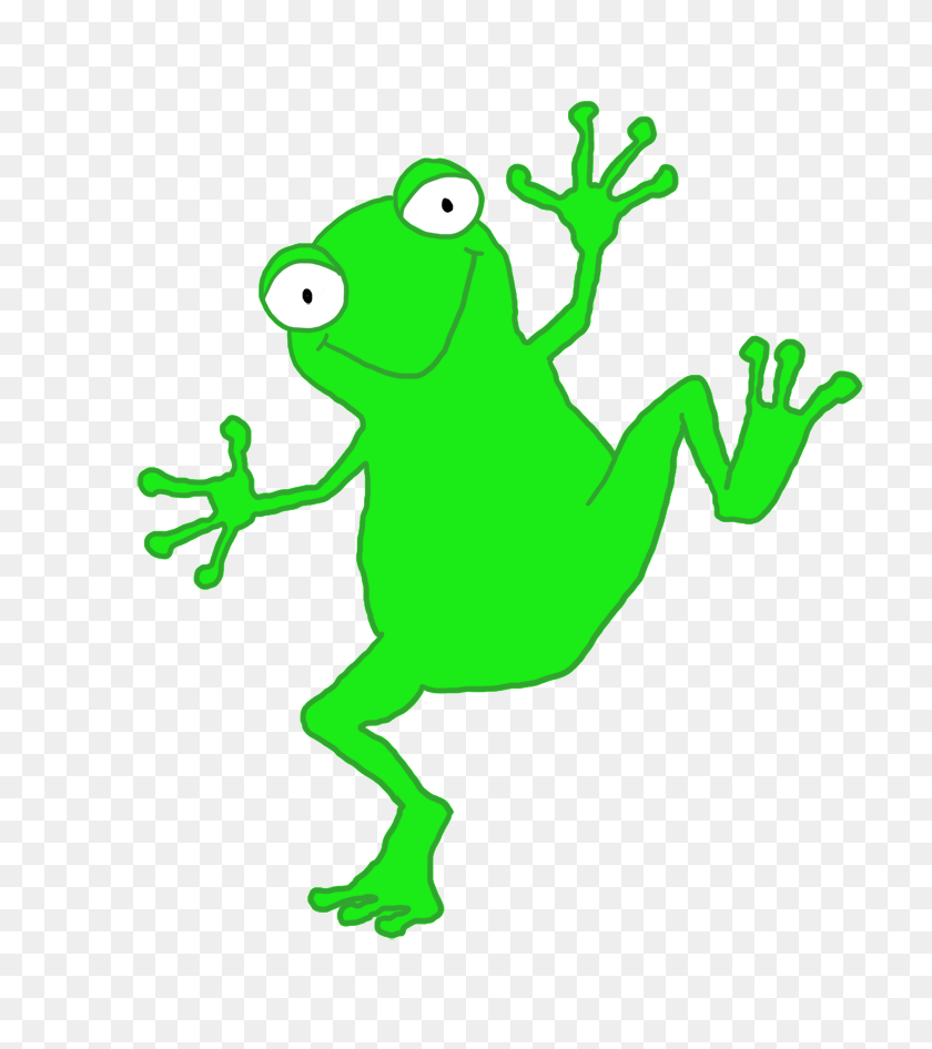 768x886 Frog Clip Art - Shrub Clipart