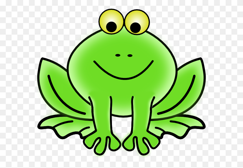600x522 Frog Clip Art - Frog Clipart