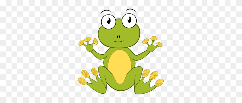 297x300 Frog Clip Art - Green Frog Clipart