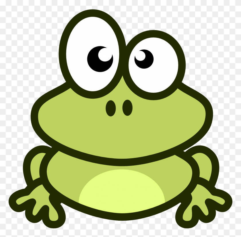 1331x1308 Frog Clip Art Cartoon - Frog Face Clipart