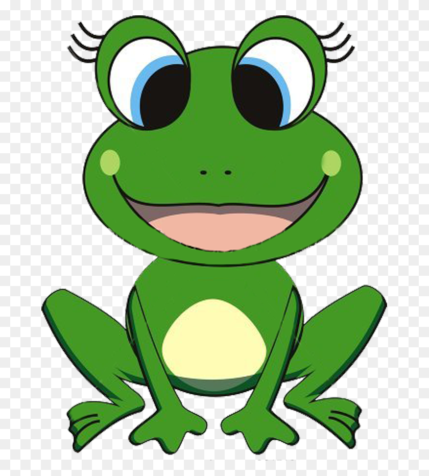 677x872 Frog Clipart - Frog Pond Clipart