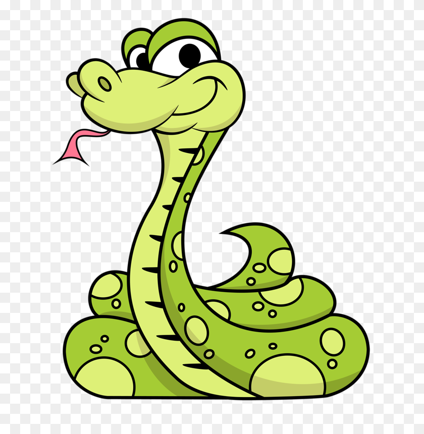 777x800 Лягушки, Черепахи, Змеи, Ящерицы Аллигаторы - Мультфильм Змея Png