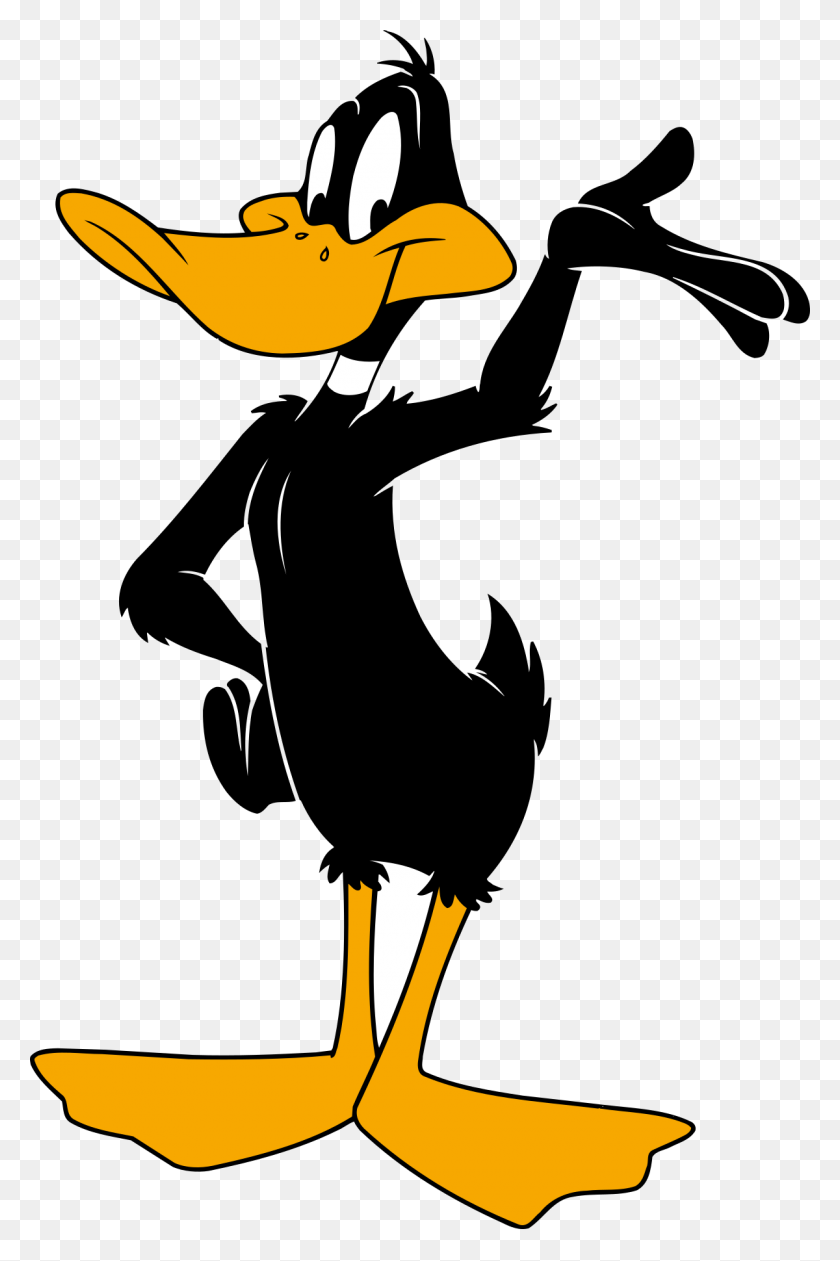 1200x1848 From The Start, Daffy Duck Has Been A Cartoon Original Birdnote - Loony Tunes Clipart