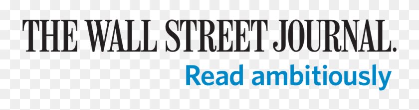 1000x208 From The Wall Street Journal Us, China Quietly Seek Trade - Wall Street Journal Logo PNG