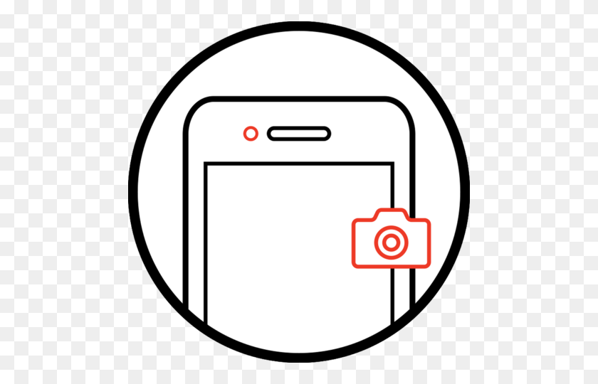 480x480 Ремонт Передней Камеры Для Iphone Tpk Wireless - Камера Iphone Png