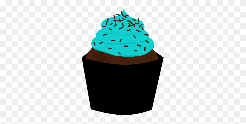 281x365 Frosting Clipart Chocolate Muffin - Cupcake Images Clipart