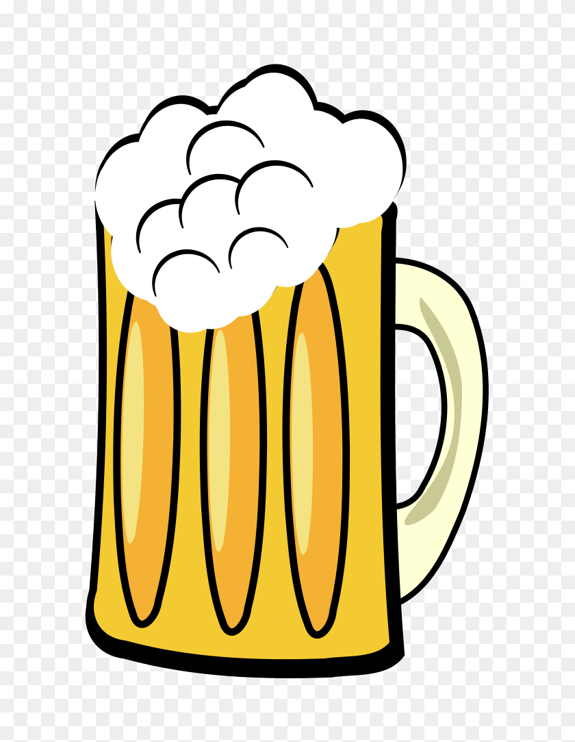 673x1023 Frosty Beer Mug - Beer Glass Clipart
