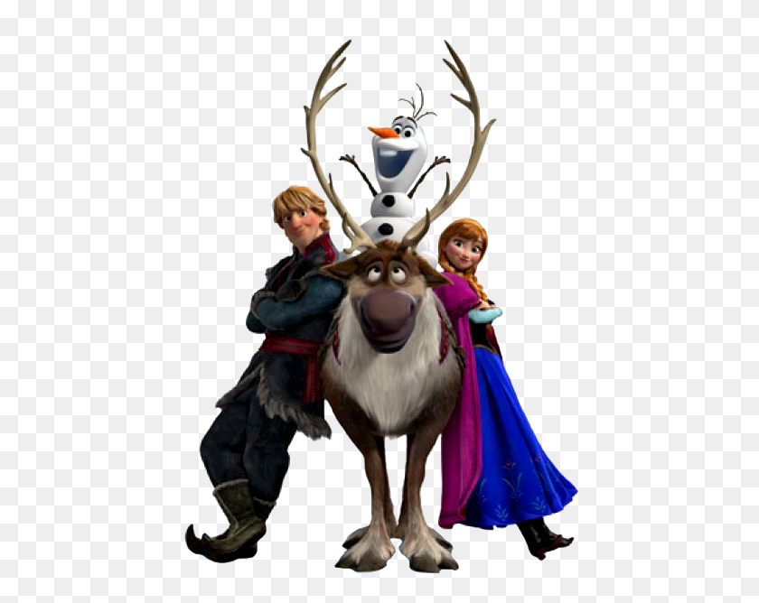 452x608 Frozen Olaf Anna Png - Olaf PNG