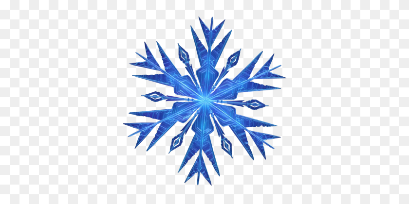 353x360 Frozen Snowflake Nature Snowflakes - Frozen Snowflake PNG