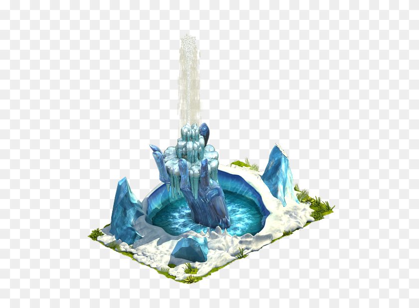 547x559 Frozenfountain - Water Fountain PNG