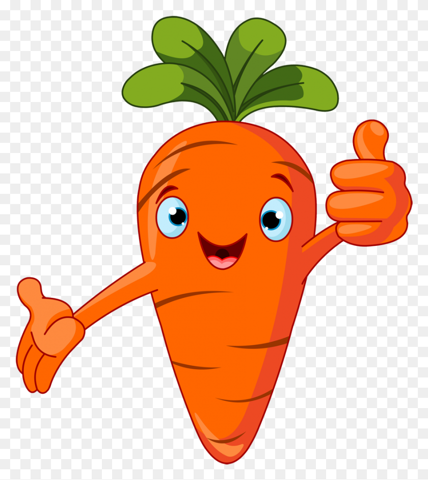 880x994 Fruit Clipart Carrot - Carrot PNG