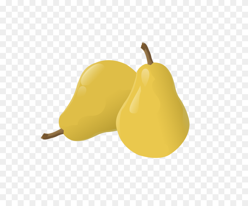 640x640 Fruit Drawing Clipart Pears, Fruit Logo, Set Clipart, Exquisite - Pear PNG