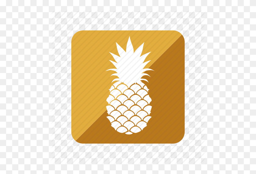 512x512 Fruit, Fruta, Pineapple, Icon - Pina PNG
