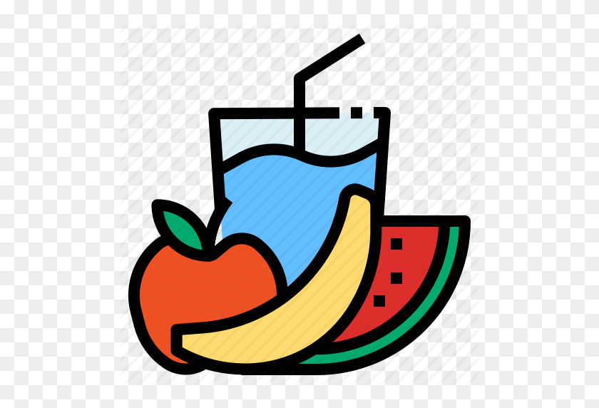 512x512 Fruit, Juice, Splash Icon - Juice Splash PNG