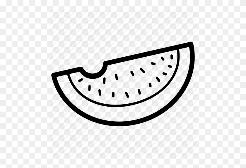 512x512 Fruit, Seed, Slice, Sweet, Watermelon Icon - Watermelon Seed Clipart